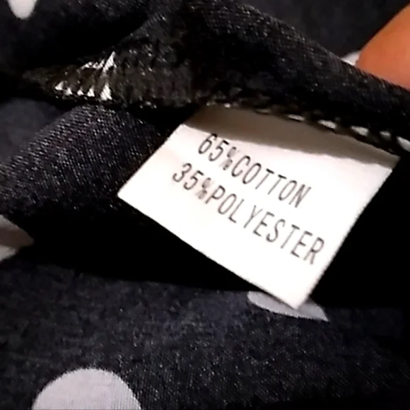 Polka Dot Puff Sleeve Dress - Picture 10 of 12